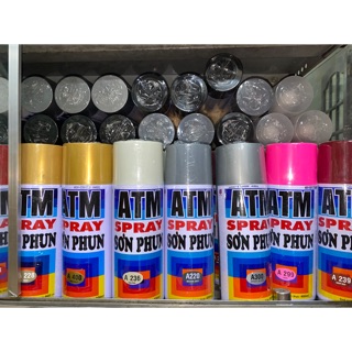 Sơn xịt ATM SPRAY đủ màu 400ml