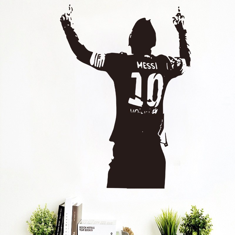 Giấy dán tường Messi ngôi sao bóng đá nâng tầm không gian sống