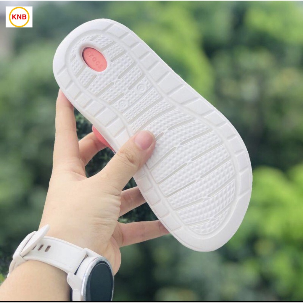 Dép Sục Cross Literide Trẻ Em Màu Xanh Than Siêu Êm Chân -4 Jibbit+ FREESHIP- Chống Trơn Trượt Bảo Vệ Ngón Chân Cho Bé
