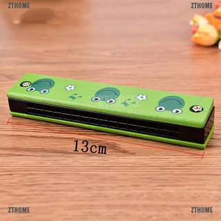 Kèn Harmonica 16 Lỗ Bằng Gỗ Cho Bé Ốp