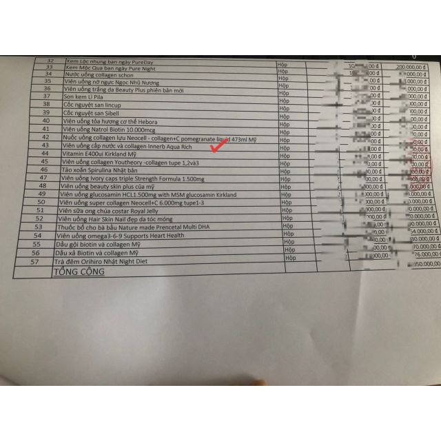 Viên Uống Cấp Nước Collagen Innerb Aqua Rich 🌸🌸