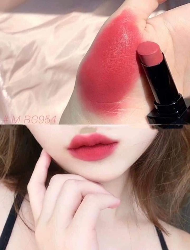 Son SHU mini màu 954 hồng đất mini