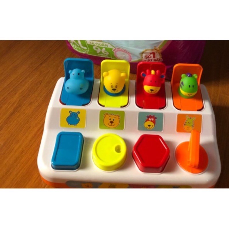 Hộp đồ chơi Pop – up animal (quà tặng Bobby) – Đồ chơi trẻ em Hộp đồ chơi Pop – up animal (quà tặng Bobby) – Đồ chơi trẻ em