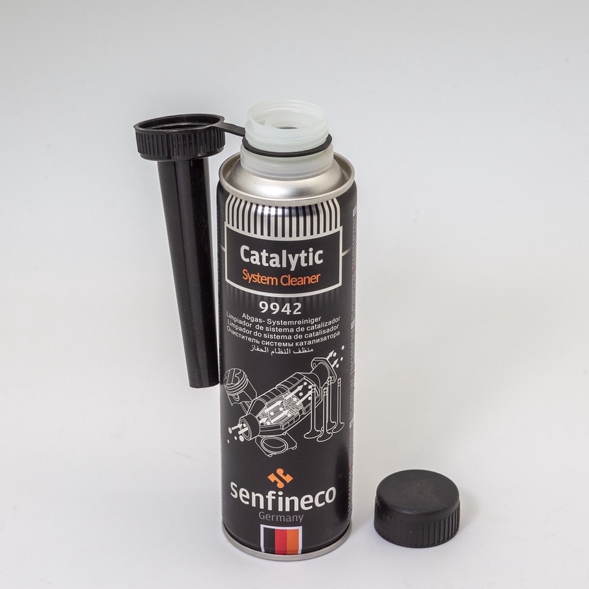 Dung dịch vệ sinh hệ thống xúc tác khí thải Senfineco 9942 Catalytic System Cleaner dung tích 300ml