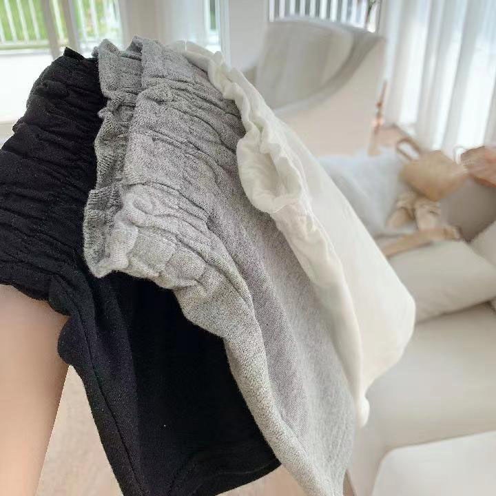 Quần Short Cotton Nguyên Chất Phong Cách Hàn Quốc Mẫu Mới Thời Trang Mùa Hè 2021 Cho Bé Gái