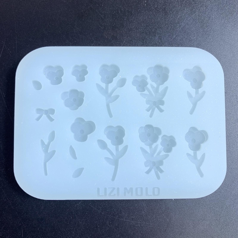 Khuôn Đổ Resin Epoxy DIY Hình Bình Lắc Bằng Nhựa Resin Để Làm Đồ Trang Sức