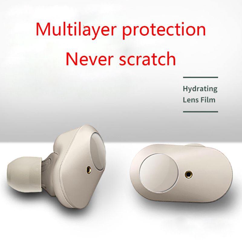 Set miếng dán hộp tai nghe Bluetooth So-Ny Wf-1000Xm3 trong suốt chống trầy xước