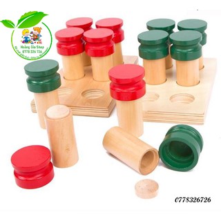 Ống khứu giác Montessori/ống ngửi - Smelling bottles