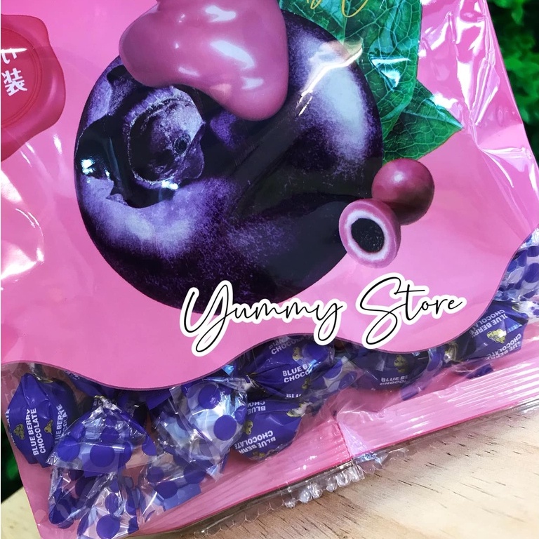 Kẹo Socola Vị Việt Quất Takaoka