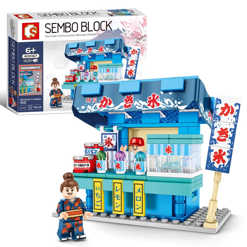 Bộ đồ chơi Lego cửa hàng Sushi 601065-601068