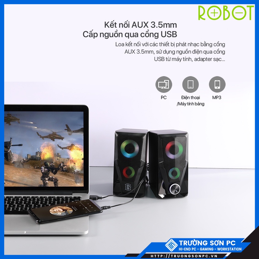 Loa Mini ACOME A12/ ROBOT RS200/ PORTABLE TG112 Speaker