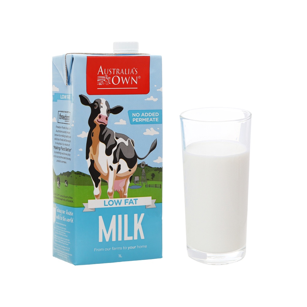 [SenXanh Emart] Thùng 12 Hộp Sữa AUSTRALIA'S OWN 1L - Sữa OWN Úc Nhập khẩu