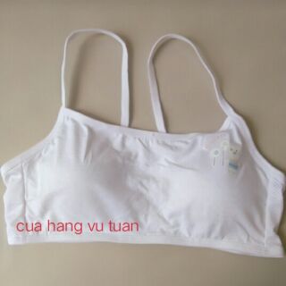 Áo lá có mút cotton gấu cute