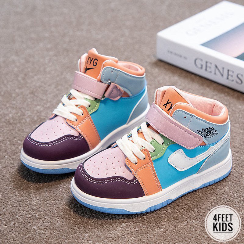 Giày Sneaker style Hàn Quốc cho bé trai bé gái từ 5-17 tuổi giày đế cao tạo cảm giác chắc chắn, tự tin hơn. New Arrival