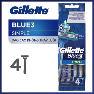 Dao cạo râu gillette blue 3 simple