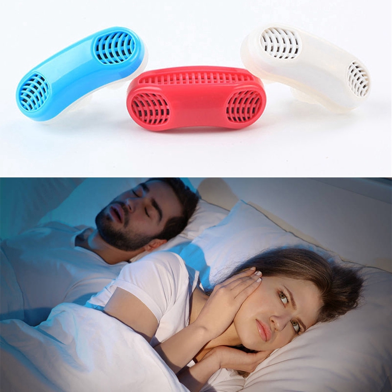 Dụng cụ gắn mũi chống ngáy tiện lợi bằng silicon