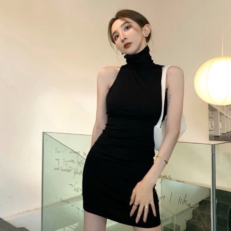 Đầm body cổ lọ 7 phân sát nách tôn dáng chất đẹp BBEE STORE CHSR