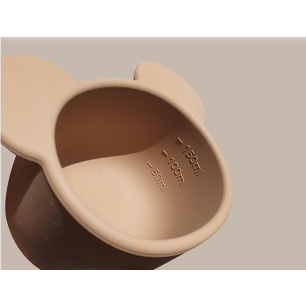 SET BÁT THÌA ĂN DẶM ROCOU HÌNH GẤU HÀN QUỐC