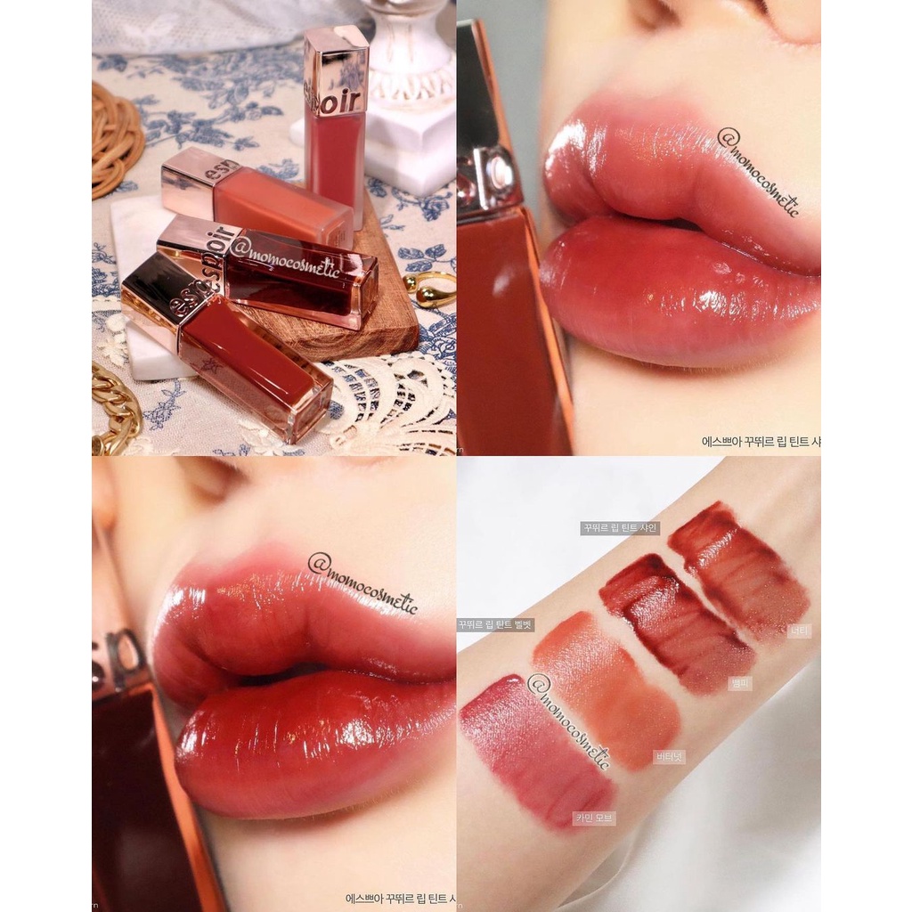 Son tint Espoir Lip Tint Shine màu Nutty & Vampy