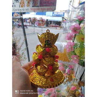 Tháp thỏi vàng phong thủy nhỏ phk shop