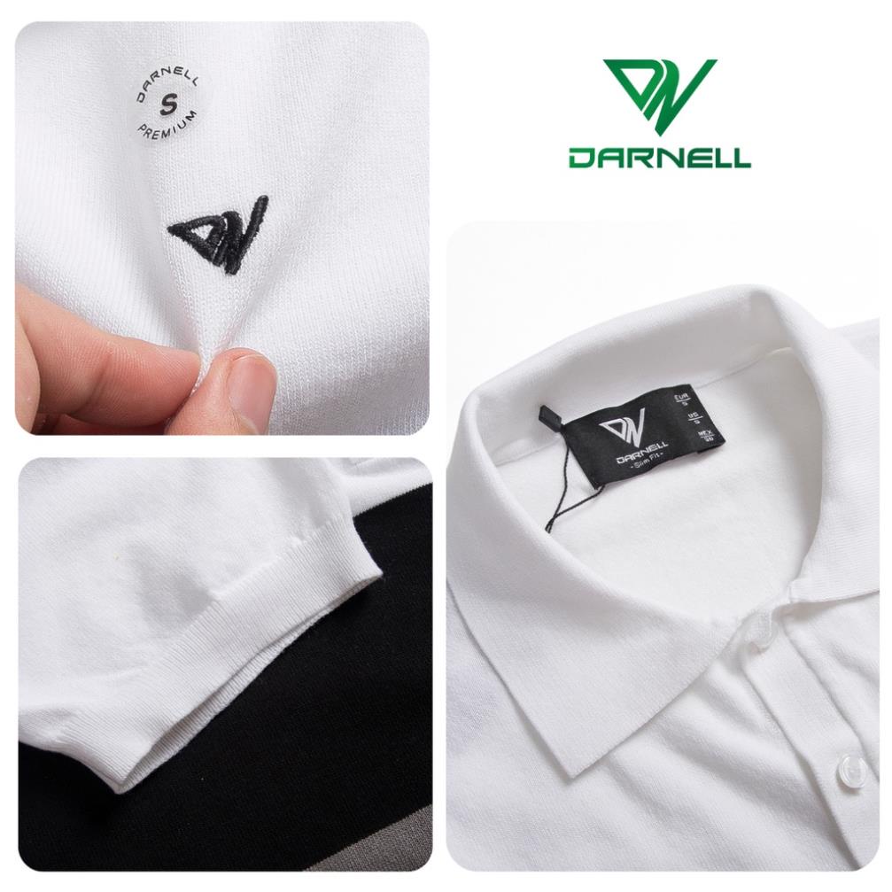 Áo thun polo nam Darnell, áo phông chính hãng cao cấp, áo thun ngắn tay có cổ chất dệt kim mềm mịn bền đẹp DN0032 ⚡