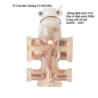 Ổ Cắm, Phít Cắm Đúc Không Vỡ Siêu Bền