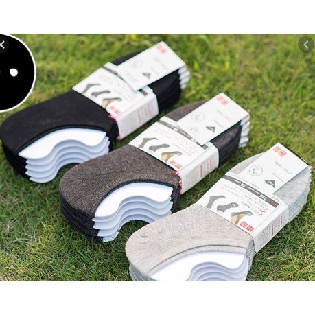 COMBO 3 đôi tất/vớ hài, tất nửa bàn chân kháng khuẩn thoáng khí giảm mùi hàng xuất khẩu