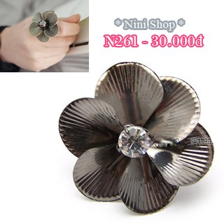 [Phần 1] Nhẫn kiểu các loại bông hoa (kéo sang phải xem thêm mẫu)
