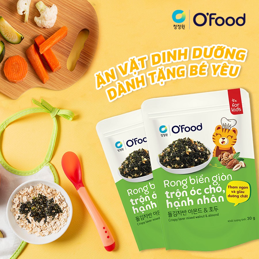 Rong biển giòn trộn Ofood