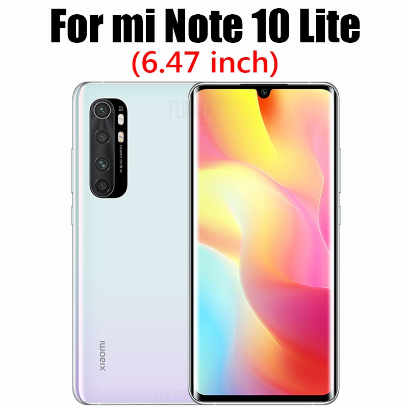 Kính Cường Lực 35d Bảo Vệ Mặt Trước Sau Cho Xiaomi Redmi Note 9s 8 Pro Mi Note 10 Pro Mi 10 9t Pro 10 Lite Và Phụ Kiện