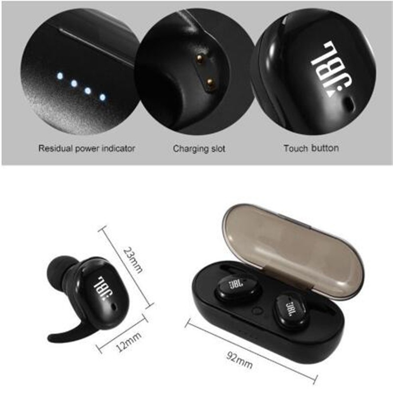 Jbl Speaker Bluetooth Headset Wireless Earphone Earbuds Headphone