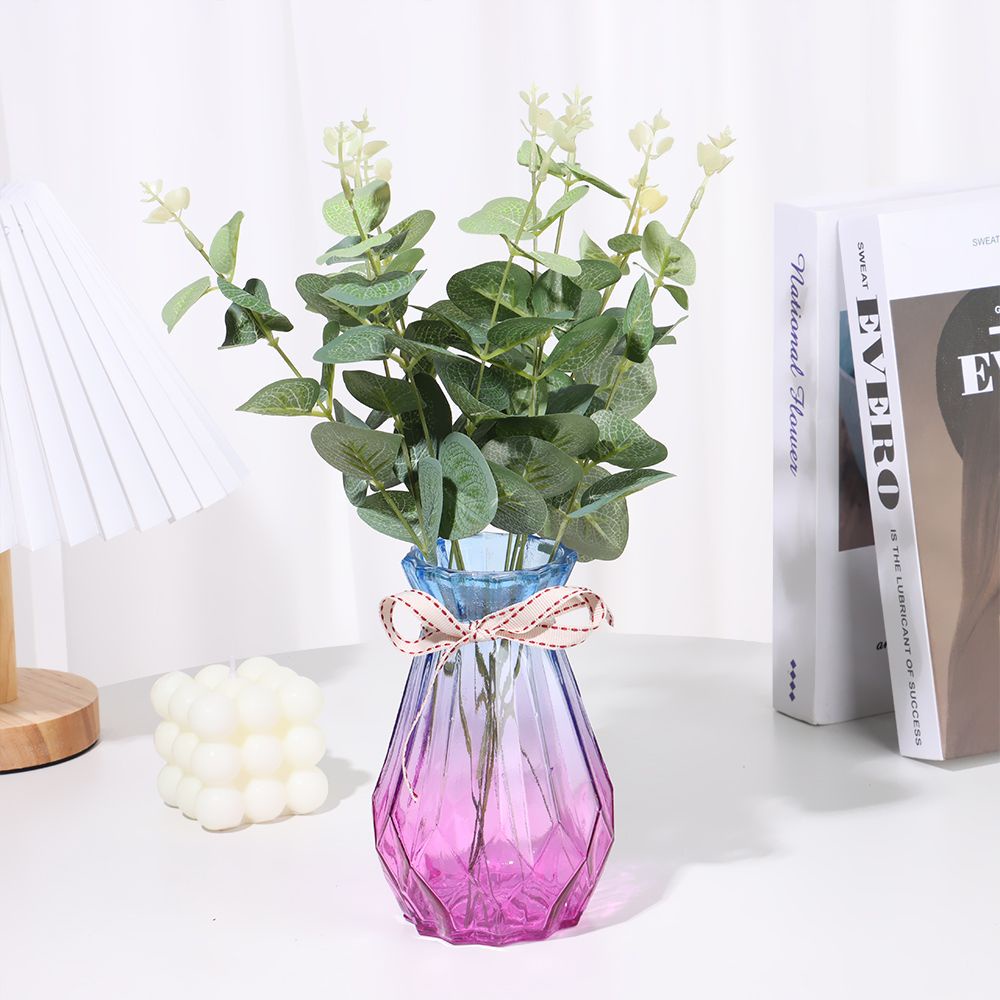 CONOPERY 10 Nhánh lá khuynh diệp nhân tạo bằng nhựa dùng trang trí nhà cửa/ tiệc tùng diy