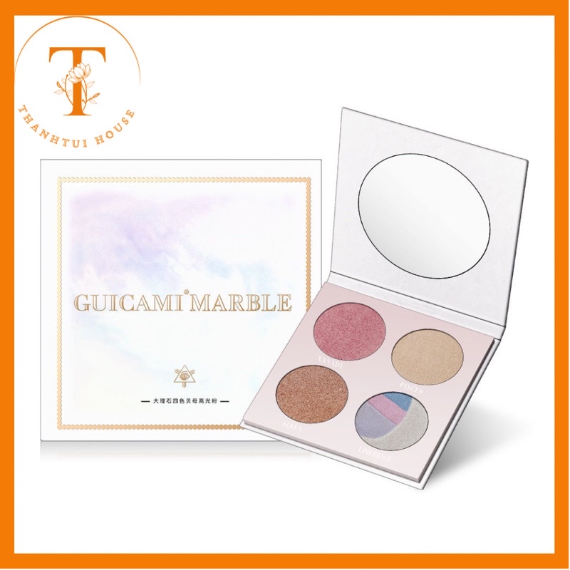 Bảng bắt sáng căng bóng Guicami 4 ô 8 màu
