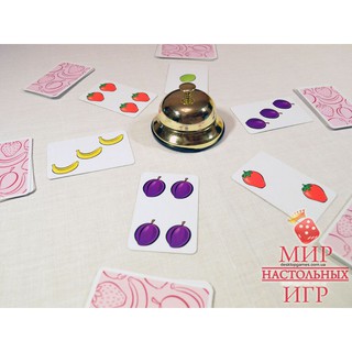 BOARD GAME HALLI GALLI- TRÒ CHƠI TRÁI CÂY