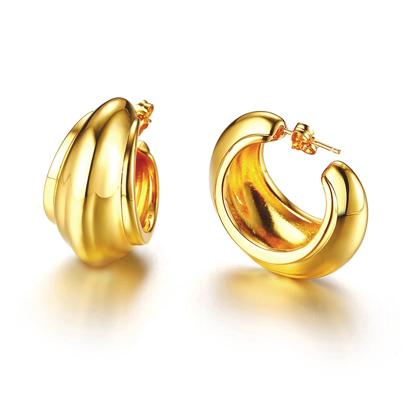 Vnox Bông Tai Mạ Vàng Thời Trang Cho Nữ