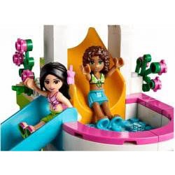 Lắp ráp lego Friends bé gái tm 3011a 3010 : bể bơi mùa hè