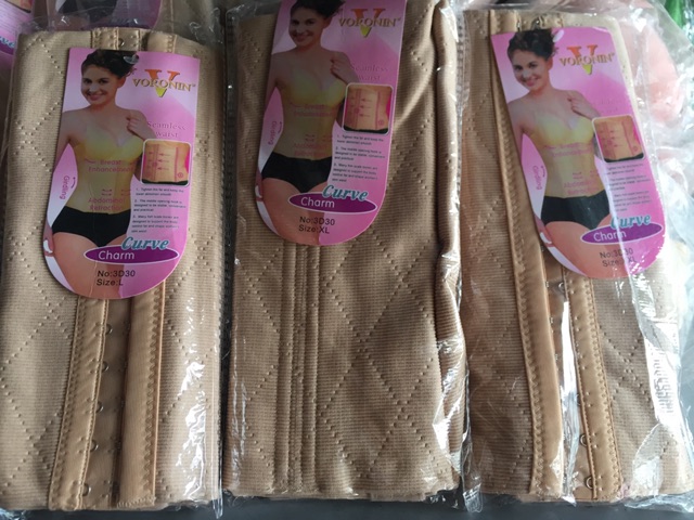 Đai nịt bụng novorin Thái 4 xương chống cuộn