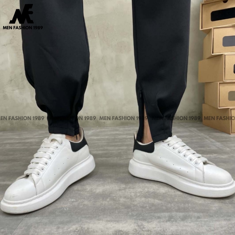 Quần thể thao jogger gấu bó khóa kéo đàn hồi cao cấp MENFASHION1989 JOGGER NAM 003