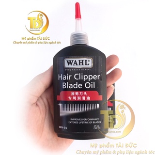 Dầu tra tông đơ WAHL Global đen 120ml chuyên dụng cho salon tóc