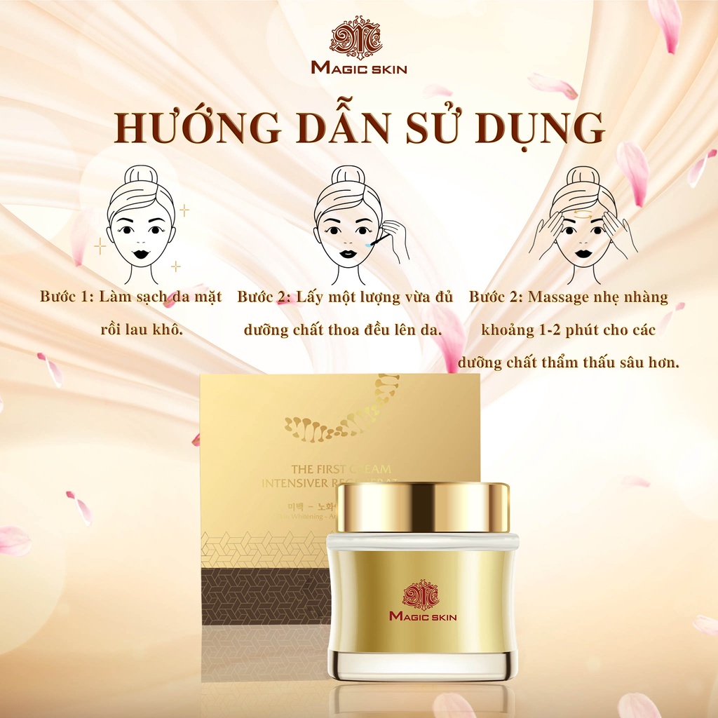 Kem tái sinh dưỡng da Magic Skin The First Cream Intensive Regeneration 40G