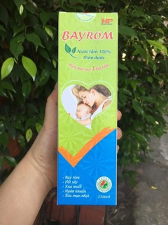 Nước tắm thảo dược BAYROM cho bé