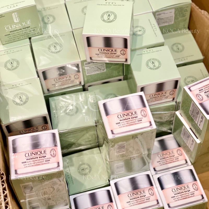 Kem dưỡng ẩm Moisture surge fullsize 50ml 30ml 125ml