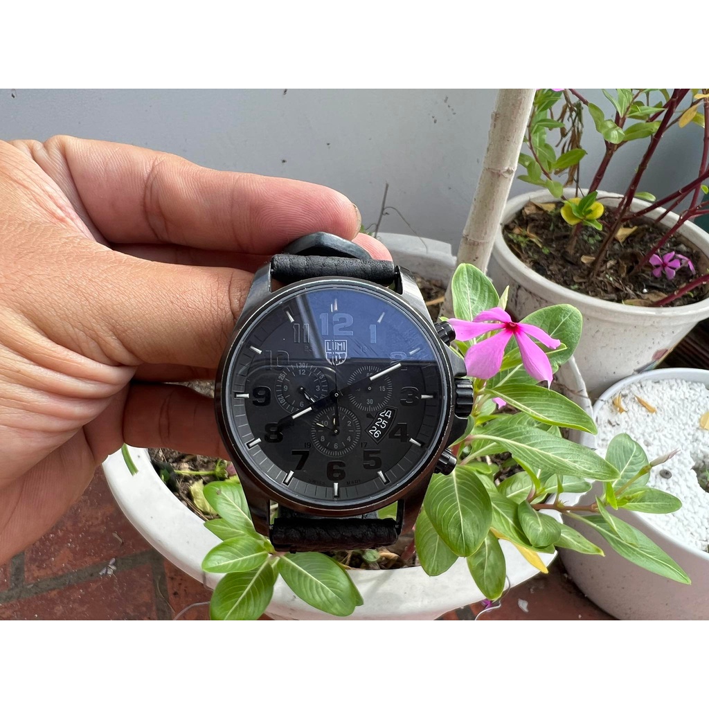 Đồng hồ nam Luminox 6 kim  chính hãng Thụy Sĩ  dành cho ae tay to nha, size 46 chưa tính núm