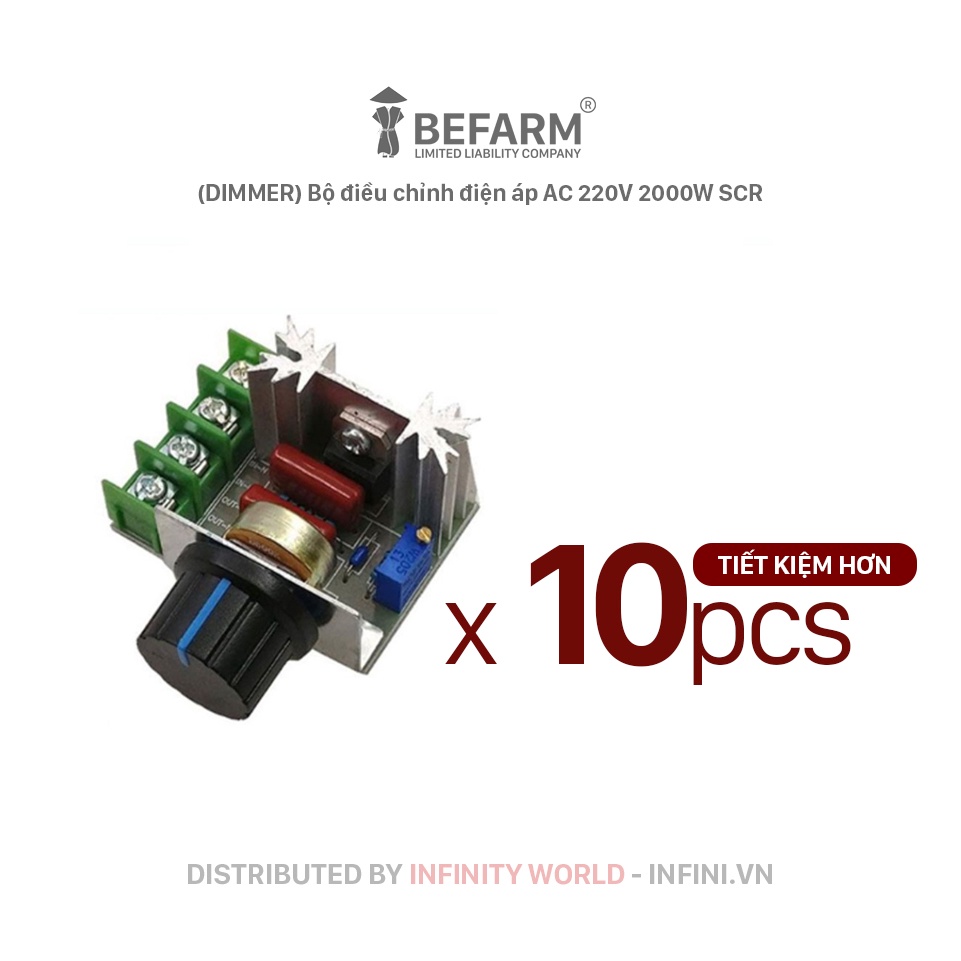 Bộ điều chỉnh điện áp AC 220V 2000W SCR
