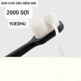Bàn chải đánh răng VIỆT THƯ (YUESHU) siêu mềm mịn 2 màu đen trắng