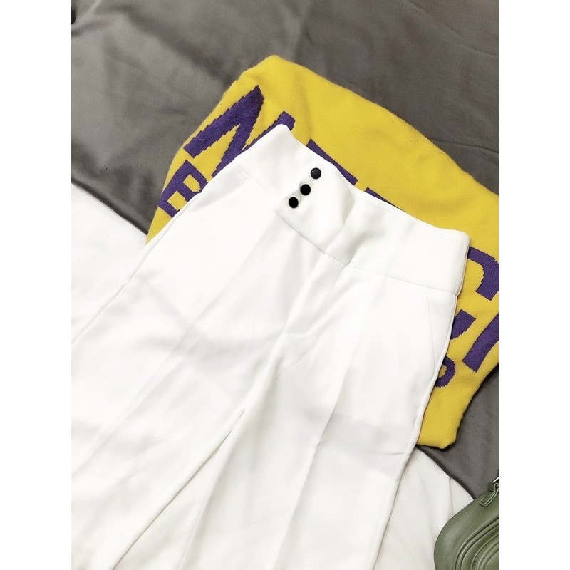 Quần ống loa nút khoá kéo giữa( loại 1) | BigBuy360 - bigbuy360.vn