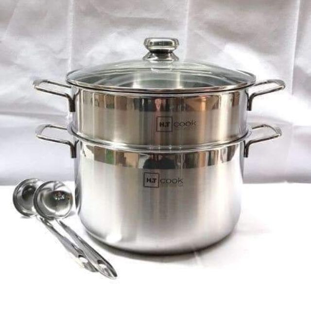 Combo 3 nồi hấp HT COOK 28cm