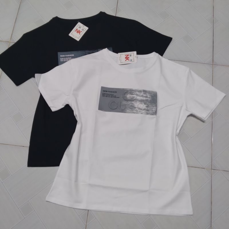 Áo thun nữ cổ tròn chất vải cotton 100% thoáng mát thoải mái (size 47-65kg)