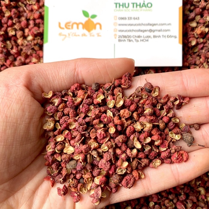 [100g-500g] Xuyên tiêu đỏ/ hạt tiêu đỏ Tứ Xuyên thơm cay nấu ăn, nấu lẩu - LOẠI 1