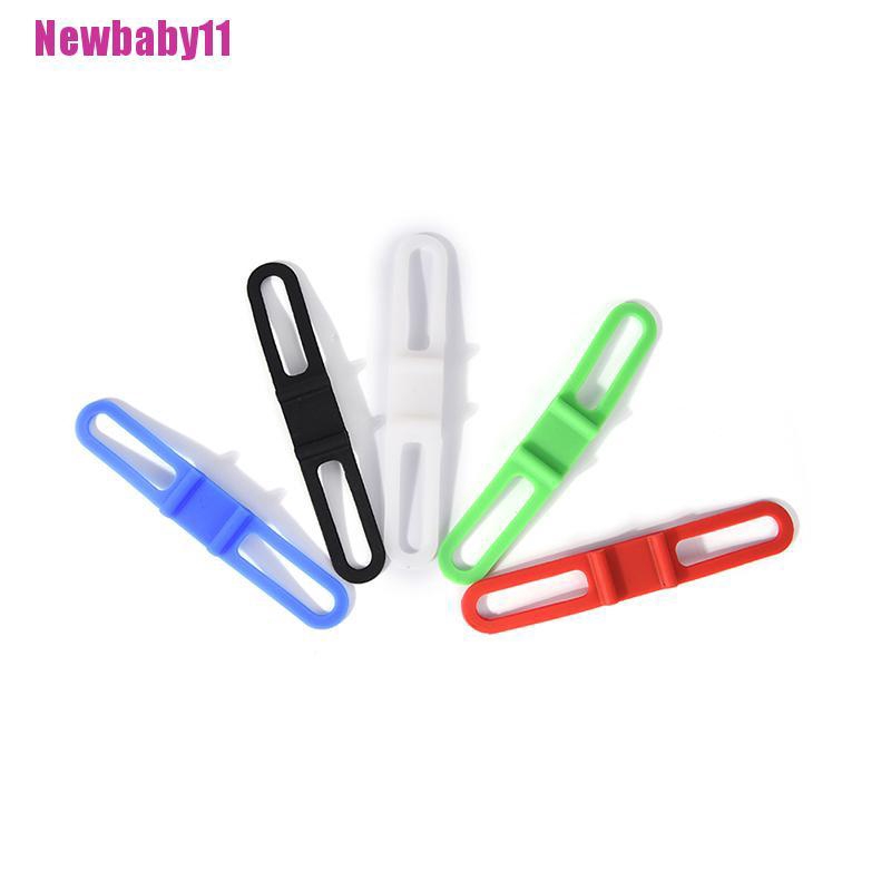 [Newbaby11] 1 / 2 / 5 Giá Đỡ Đèn Xe Đạp Co Giãn